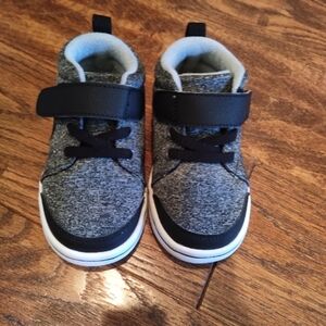 Stylish Gray and Black Kids Sneakers